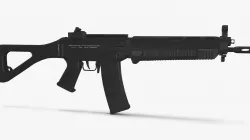 AEG AIRSOFT ASSAULT RIFLE 3D model