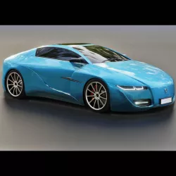 Affekta Shayleen Concept Tuning Sport Car game 3D model