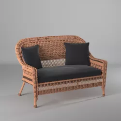 Alburg Loveseat with Cushions Low-poly 3D model