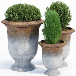 Anduze Urn Smooth 3D model