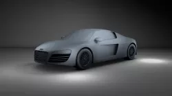 Audi R8 2006 3D model