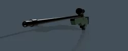 AWP  sniper rifle 3D model