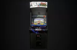 Bad Dudes vs Dragon Ninja Arcade Machine Low-poly 3D model