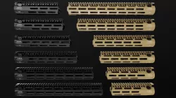 BCM MCMR MLOK AR15 Handguard Low-poly 3D model