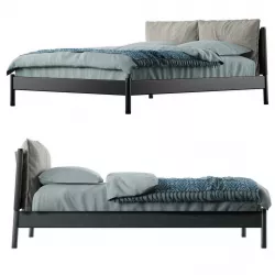 Bed LIV by Hoffmann Kahleyss Design 3D model