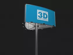 Billboard 3D model
