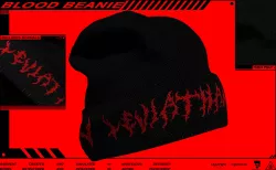 Blood Beanie 3D model