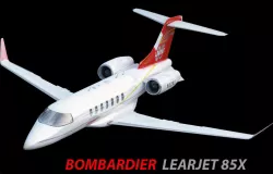 Bombardier Learjet 85 3D model