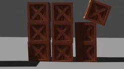  boxes 3D model