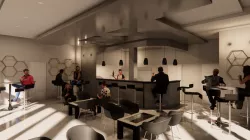 Caffe Bar Interior 3D model