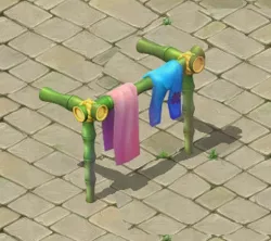 Cartoon world - love clothes racks 3D model