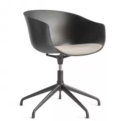Chair Ondarreta Bai Swivel with seat pad 3D model