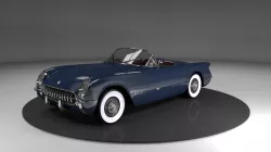 Chevrolet Corvette 1953 3D model