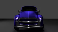 Chevy pickup 54 3D model