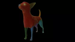 chihuahua BaseMesh 3D model