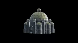 CHURCH - Orthodox-styled and game-ready Low-poly 3D model