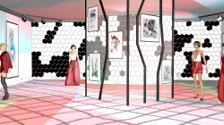  CINEMA 4D ART GALLERY AND MARVELOUS DESIGNER MODELS Low-poly 3D model