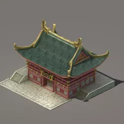 City Building - Escort 032 3D model
