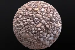 Cobble stone  PBR Scan  Texture