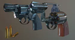 Colt Detective Special Low-poly 3D model