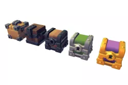 Cube World Chest Cube - Proto Series Low-poly 3D model