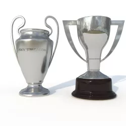  cup award 3D model