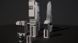 Cyber City  3D model