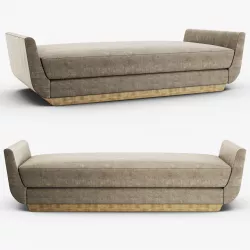 Dennis Miller - Dove daybed 3D model