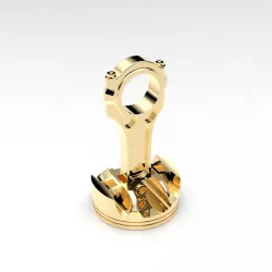 Dije de piston de motor    Engine piston charm 3D model