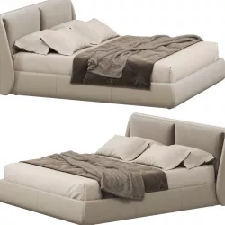 Ditre Italia Bend bed 3D model