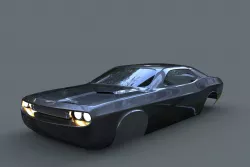 Dodge Challenger car 3D model