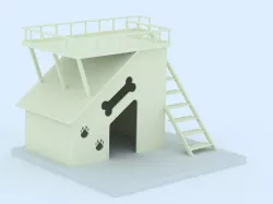 Doghouse 3D model