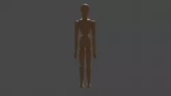 Dummy artist 3D model