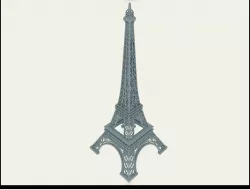 Eiffel Tower 3D model