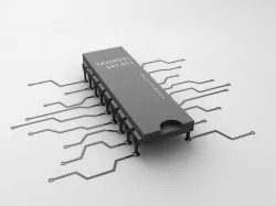 Electronic components  3D model