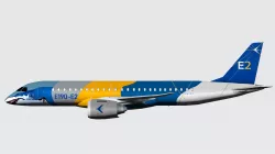 Embraer E-190 E-2 Color House profit hunter Shark 3D model