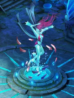 Endless sea - sea goddess 3D model