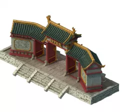 Escort - Gate 032 3D model
