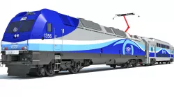 Exo Montreal Passenger Train 3D model