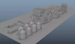 Factory  3D model