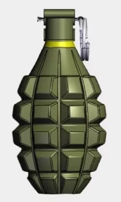 Fragment Grenade 3D model