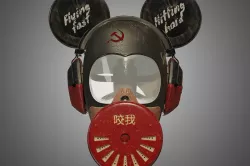 Freaky Mickey - Gas mask 3D model