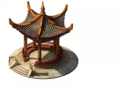 Game Models - City Gazebo 01 3D model