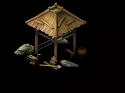 Game Models - City Gazebo 06 3D model