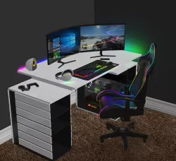 Gaming Setup perfect for rendering 3D model