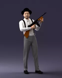 Gangster 0105 3D model