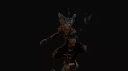 Garou from One Punch Man 3D model