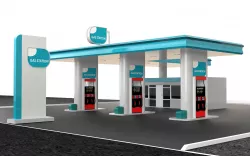 Gas Station 2 3D model