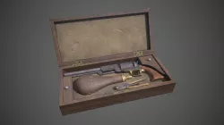 Gun Box COLT WALKER MODEL 1847 3D model