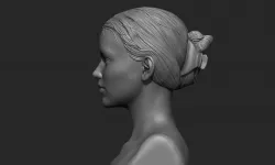 Hair Sculpt 36 3D model